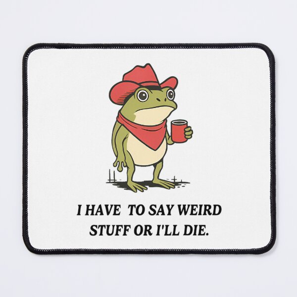 Item preview, Vintage Quote Humor 90s Frog Style Funny Silly designed and sold by JackyEstera.