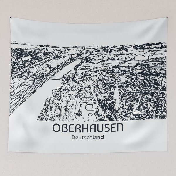 Item preview, Oberhausen - Deutschland designed and sold by Lakeric Cityscapes.