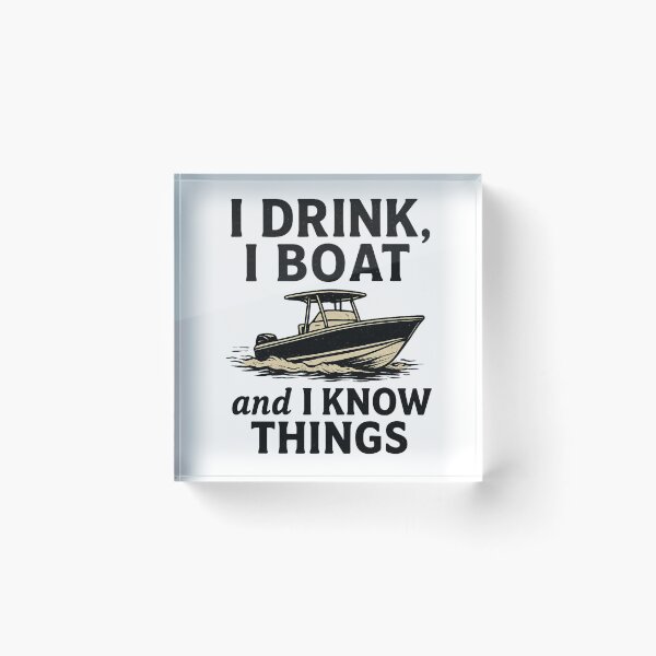 Item preview, I Drink Boat and Know Things designed and sold by ChristinasMess.