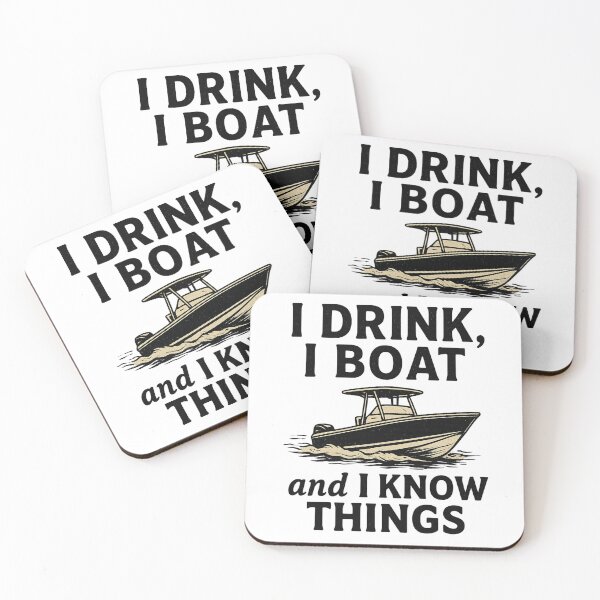 Item preview, I Drink Boat and Know Things designed and sold by ChristinasMess.