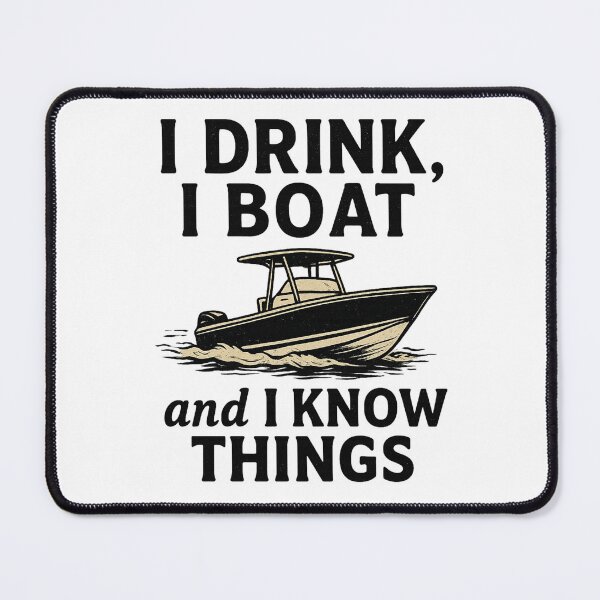 Item preview, I Drink Boat and Know Things designed and sold by ChristinasMess.