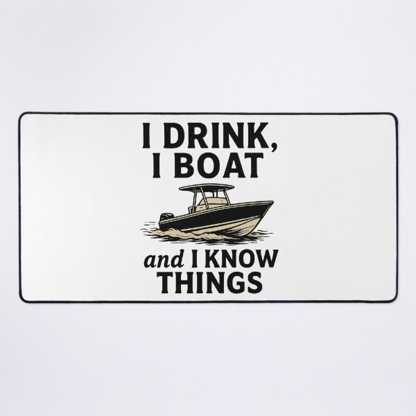 Item preview, I Drink Boat and Know Things designed and sold by ChristinasMess.