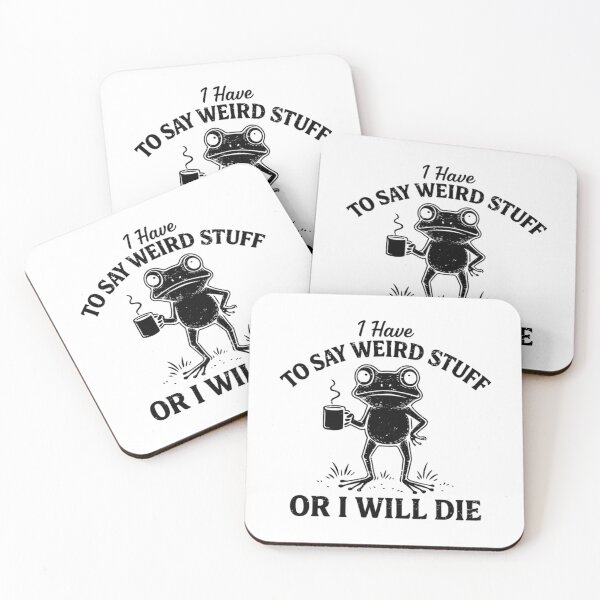 Item preview, Quote Frog Humor Funny Vintage Style 90s Silly designed and sold by JackyEstera.