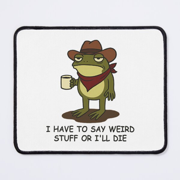 Item preview, Style Vintage Humor 90s Silly Quote Frog Funny designed and sold by JackyEstera.