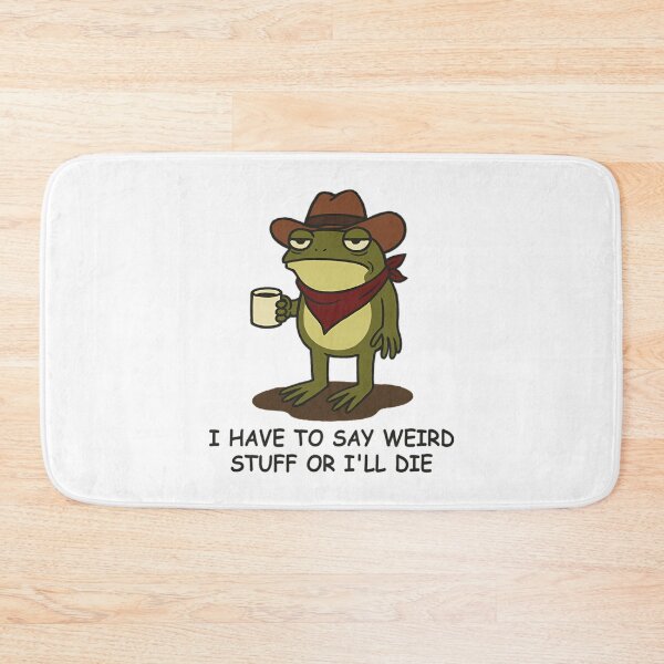 Item preview, Style Vintage Humor 90s Silly Quote Frog Funny designed and sold by JackyEstera.