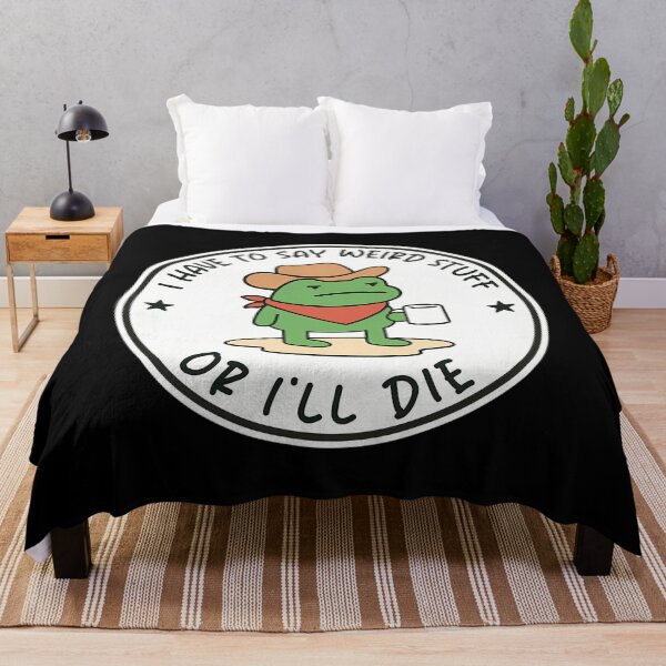 Item preview, Quote Frog Silly Funny 90s Humor Vintage Style designed and sold by JackyEstera.