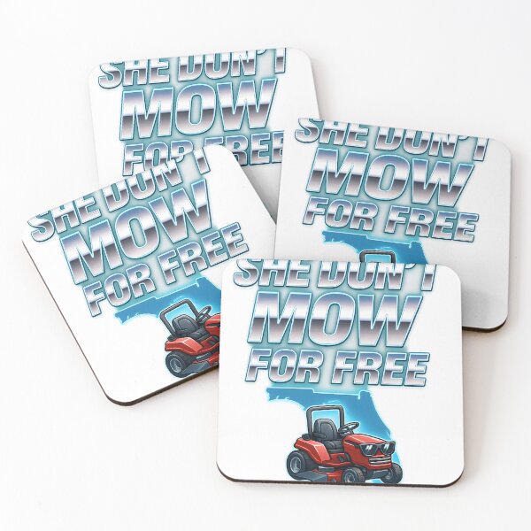 Item preview, She Don’t Mow for Free — Florida Edition designed and sold by Savannarojas.
