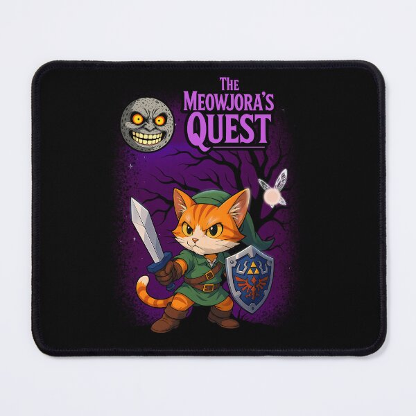Item preview, The Meowjora's Quest / Fanart designed and sold by DarrenAshenOne.
