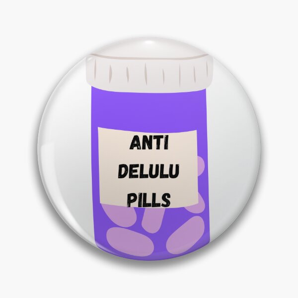 Item preview, Anti delulu pills sticker designed and sold by daintydesigns10.
