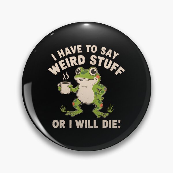 Item preview, Quote Funny Frog Silly Style Humor Vintage 90s designed and sold by JackyEstera.