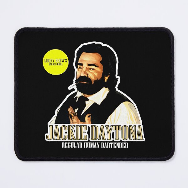 Item preview, Lucky Brew's Bar And Grill Jackie Daytona Regular Human Bartender designed and sold by nadialanders.