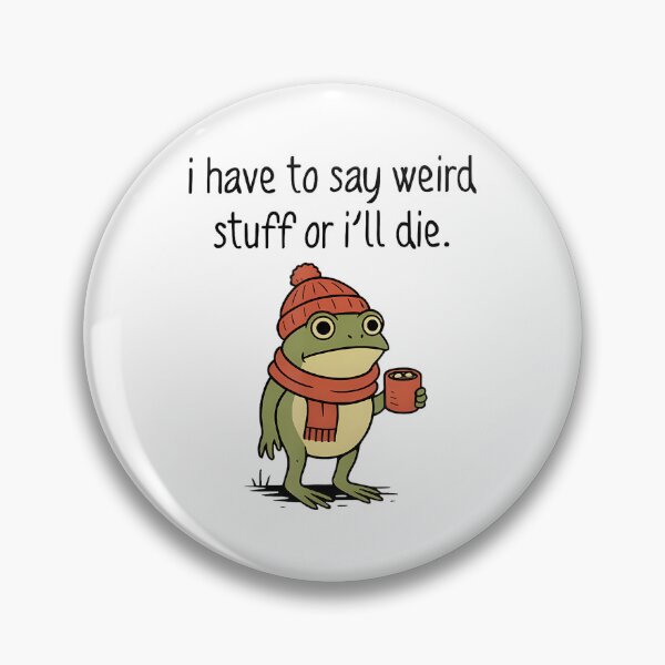 Item preview, Style Quote Vintage 90s Funny Frog Humor Silly designed and sold by JackyEstera.