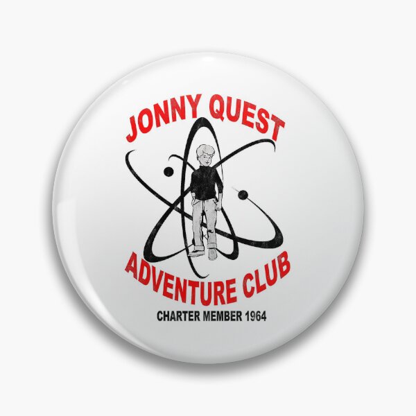 Item preview, Jonny Quest Adventure Club 1964 - Weathered Sticker designed and sold by geltorrange.