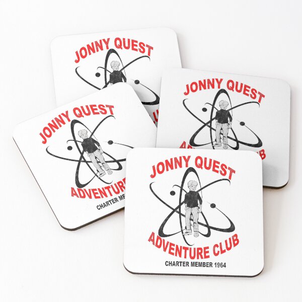 Item preview, Jonny Quest Adventure Club 1964 - Weathered Sticker designed and sold by geltorrange.