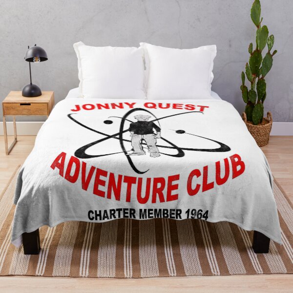 Item preview, Jonny Quest Adventure Club 1964 - Weathered Sticker designed and sold by geltorrange.