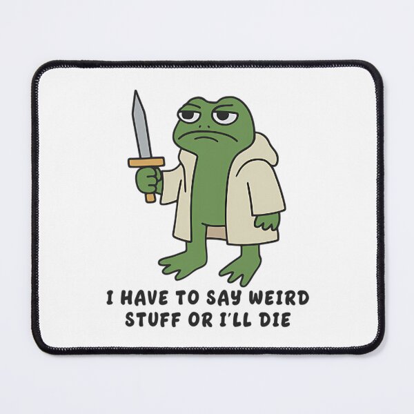 Item preview, Style 90s Humor Vintage Silly Funny Frog Quote designed and sold by JackyEstera.