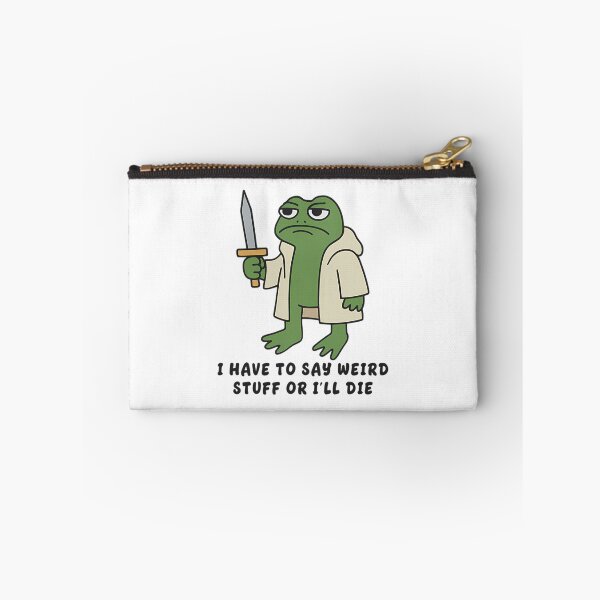 Item preview, Style 90s Humor Vintage Silly Funny Frog Quote designed and sold by JackyEstera.