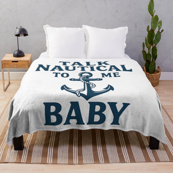 Item preview, Talk Nautical To Me Baby designed and sold by ChristinasMess.