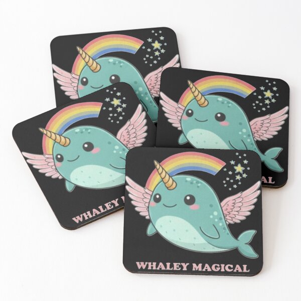 Item preview, "WHALEY MAGICAL".. rainbow and a cluster of stars. designed and sold by ZyVoAli.