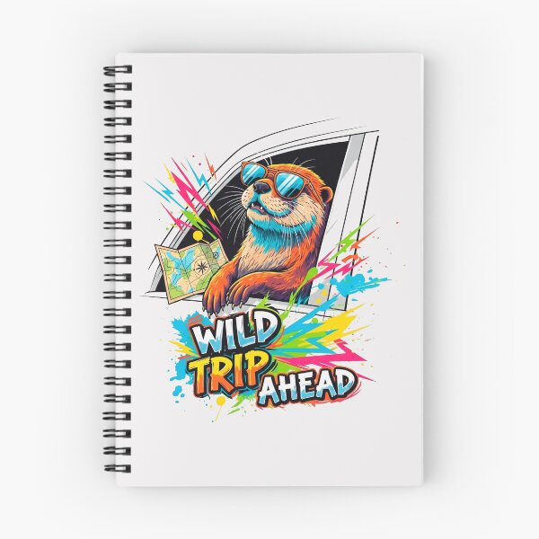 Item preview, Graffiti Pop Art Road Trip Otter designed and sold by SholoStudio.
