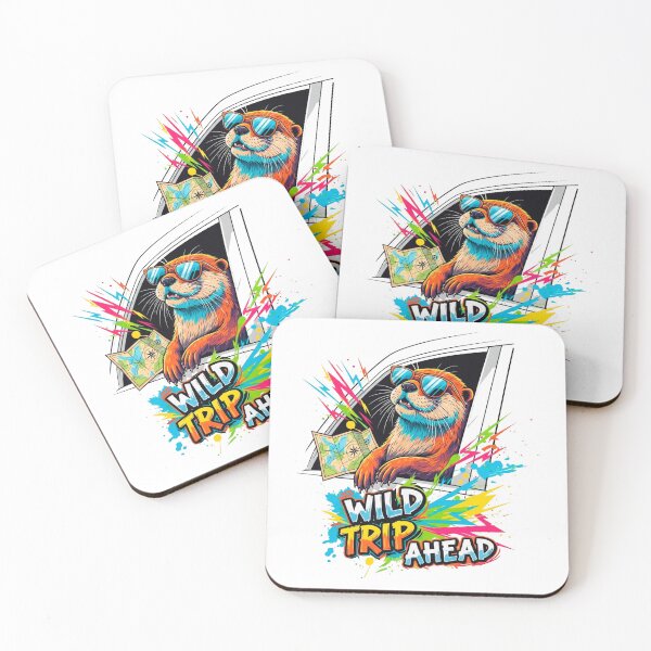 Item preview, Graffiti Pop Art Road Trip Otter designed and sold by SholoStudio.