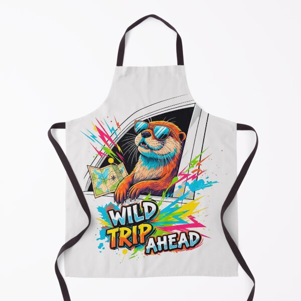 Item preview, Graffiti Pop Art Road Trip Otter designed and sold by SholoStudio.