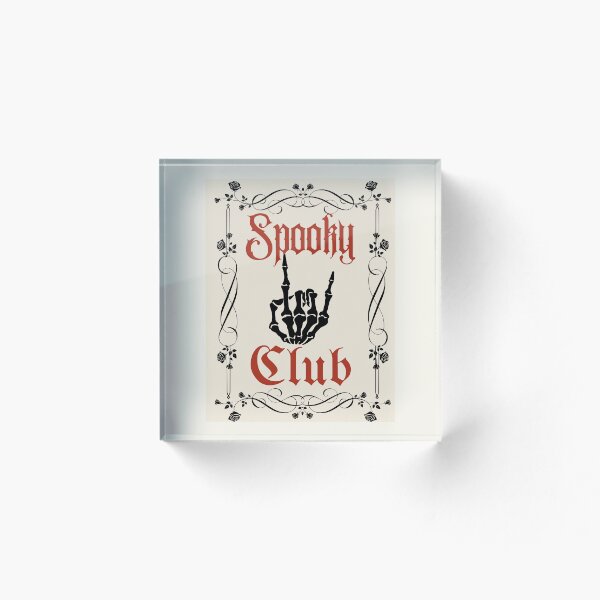 Item preview, Spooky Club designed and sold by EarthWitchDesigns.