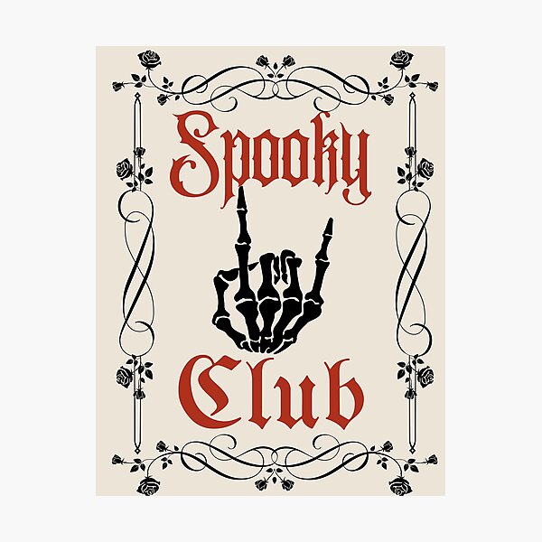 Aperçu de l'œuvre Club effrayant créée et vendue par EarthWitchDesigns.