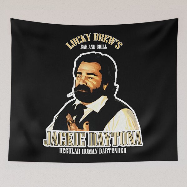 Item preview, Lucky Brew's Bar And Grill Jackie Daytona  designed and sold by nadialanders.