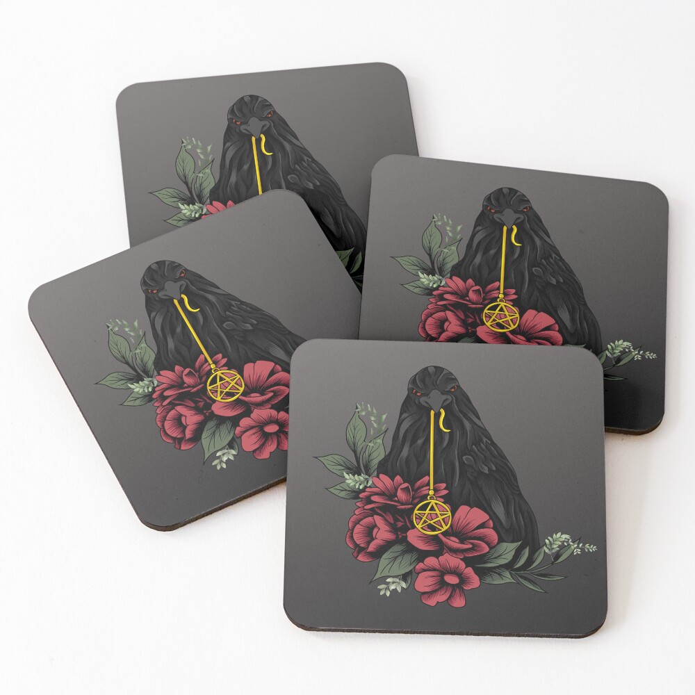Item preview, Coasters (Set of 4) designed and sold by HandmadeMagick.