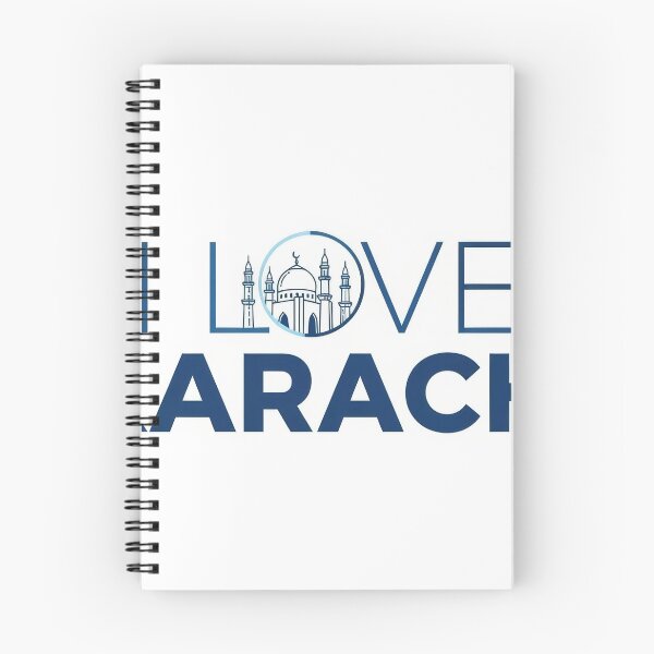 Item preview, I LOVE KARACHI Design designed and sold by VerizalShop.
