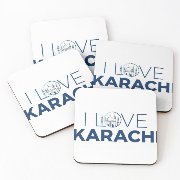 Item preview, I LOVE KARACHI Design designed and sold by VerizalShop.