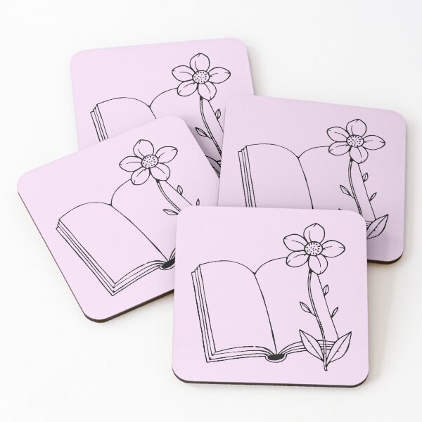 Item preview, Book with Flower designed and sold by GraphicsClub.