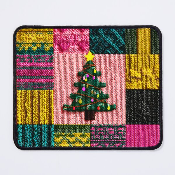 Item preview, Patchwork Christmas Tree Lights designed and sold by scicilysimonee.