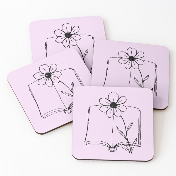 Item preview, Book with Flower designed and sold by GraphicsClub.