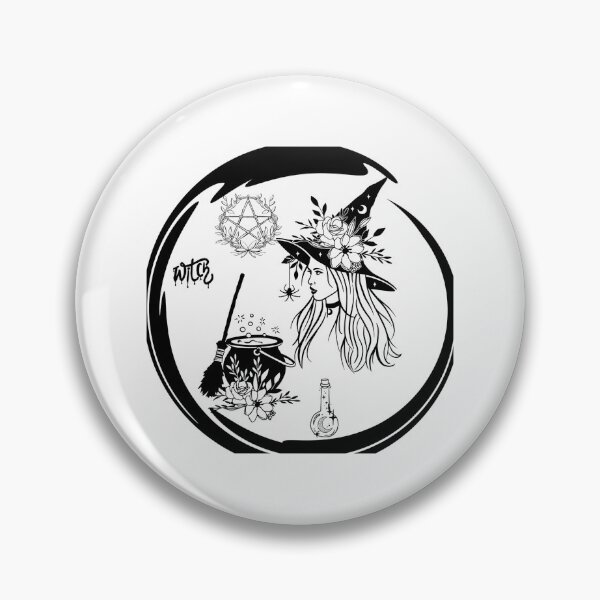 Item preview, Bruja Blanca y Negra. designed and sold by EarthWitchDesigns.