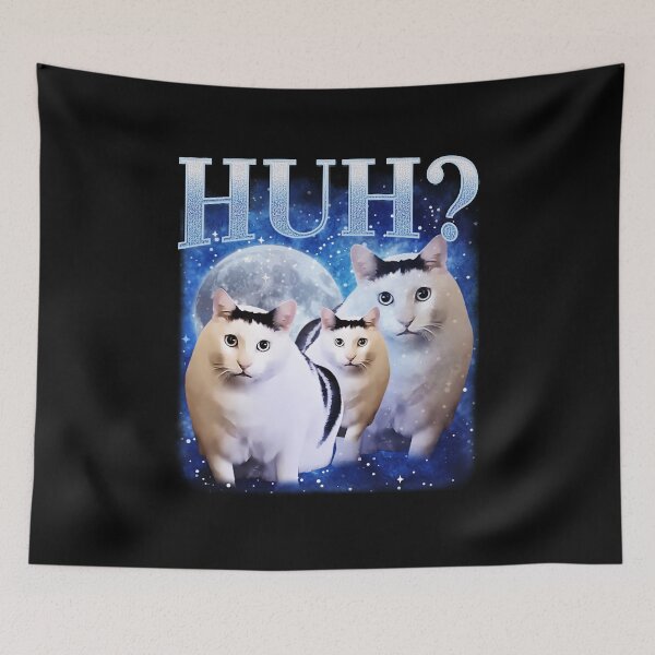 Item preview, Huh Cat Meme Bootleg designed and sold by lawanoen.