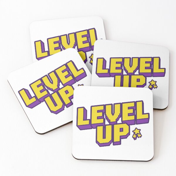Item preview, Level up to success with this vibrant pixelated motivation graphic designed and sold by DigitalGraphic1.