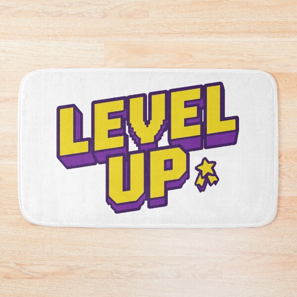 Item preview, Level up to success with this vibrant pixelated motivation graphic designed and sold by DigitalGraphic1.