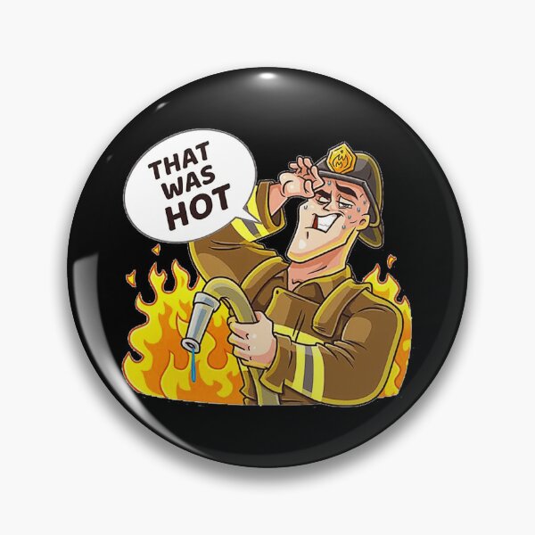 Item preview, Jhonny Sins -That Was Hot, Firefighter, 2022  designed and sold by xivaresma.