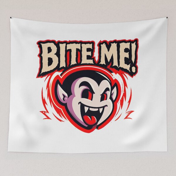 Item preview, Cute Angry Vampire Head – Cartoon Halloween Mascot Logo designed and sold by averagejoekster.