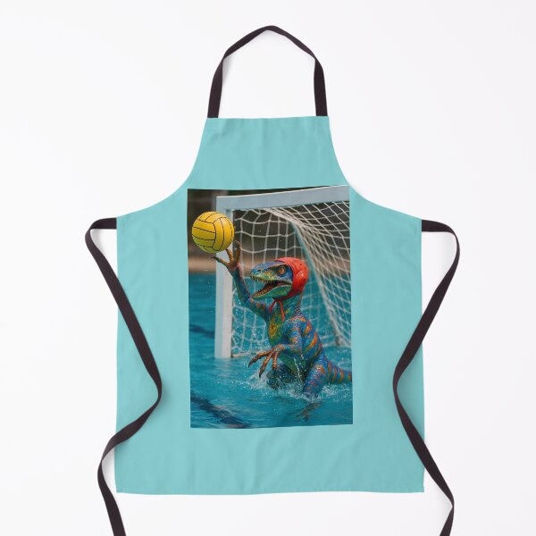 Item preview, Velociraptor Water Polo Goalie designed and sold by Tridentulus.