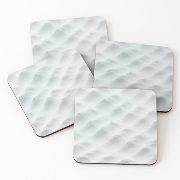 Item preview, Ethereal Foggy Landscape: A Soft Minimalist Cloud Pattern designed and sold by RudArtAI.