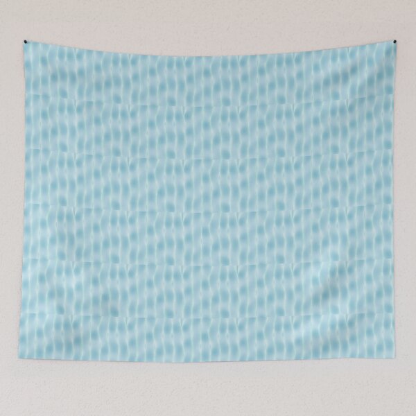 Item preview, Soft Glowing Waves: An Abstract Blue Liquid Pattern designed and sold by RudArtAI.