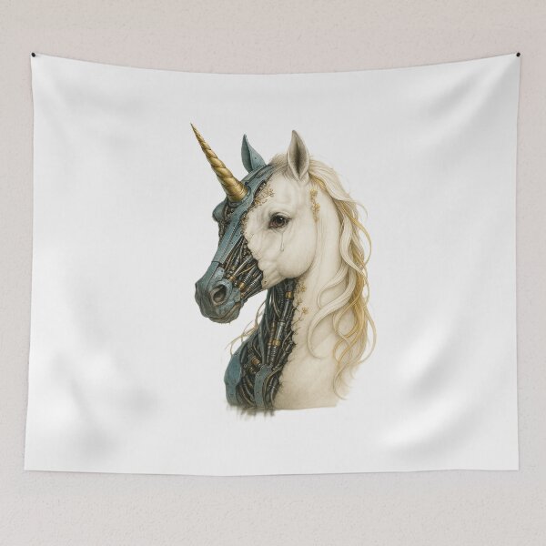 Item preview, Tears of the Biomech Unicorn designed and sold by CelticSoulShop.