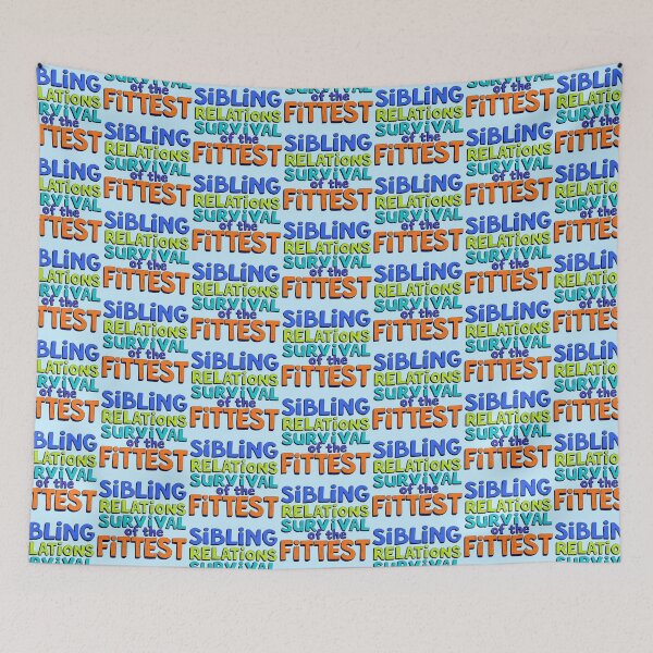 Item preview, Sibling Relations Survival of the Fittest Funny designed and sold by SholoStudio.