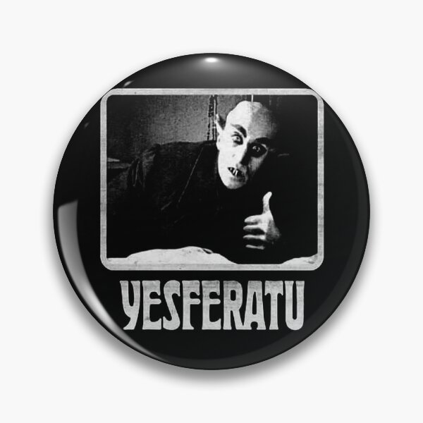 Item preview, Yesferatu funny Nosferatu positive goth horror lover gift meme  designed and sold by Johannesart.
