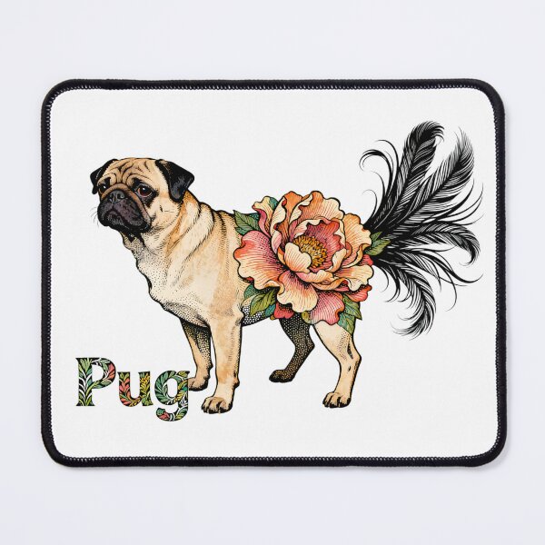 Item preview, Flower crossover with dog designed and sold by forget45studio.