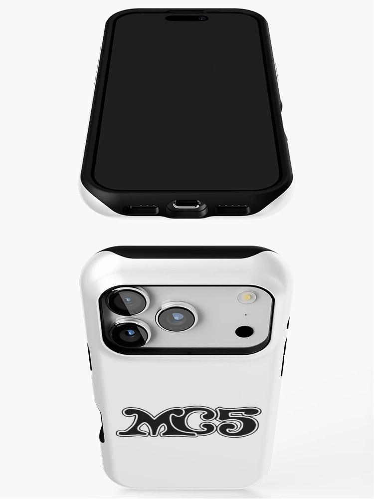 Aperçu 3 sur 4. Coque iPhone avec l'œuvre Le groupe MC5 créée et vendue par BrodieBouges.