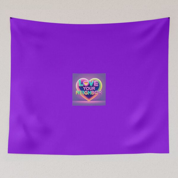 Item preview, Colorful Love your neighbor designed and sold by Heavens Light.